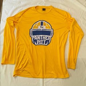 Men’s Pitt Panther long sleeve dry fit T-shirt